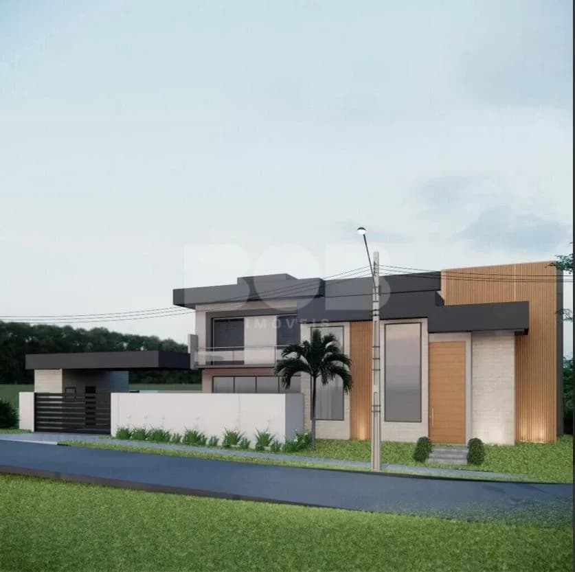 Casa de Luxo No Residencial Santorini Club Em Paulínia