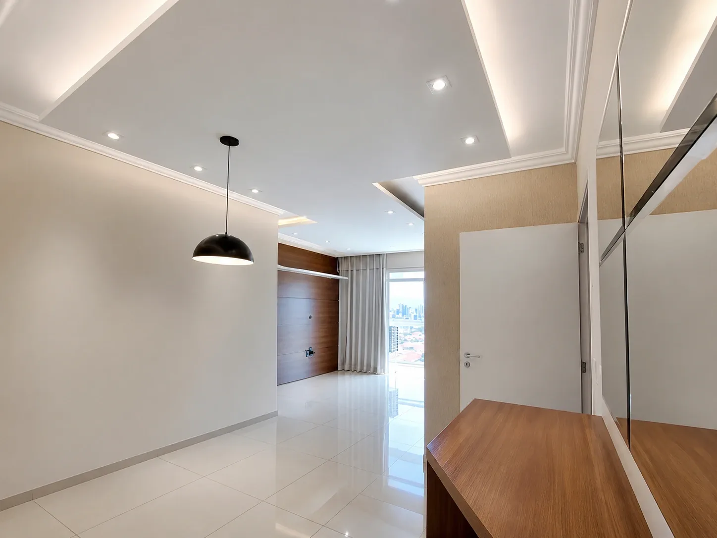 Apartamento 3 Quartos Em Chácara da Barra, Semi Mobiliado Pronto Para Morar