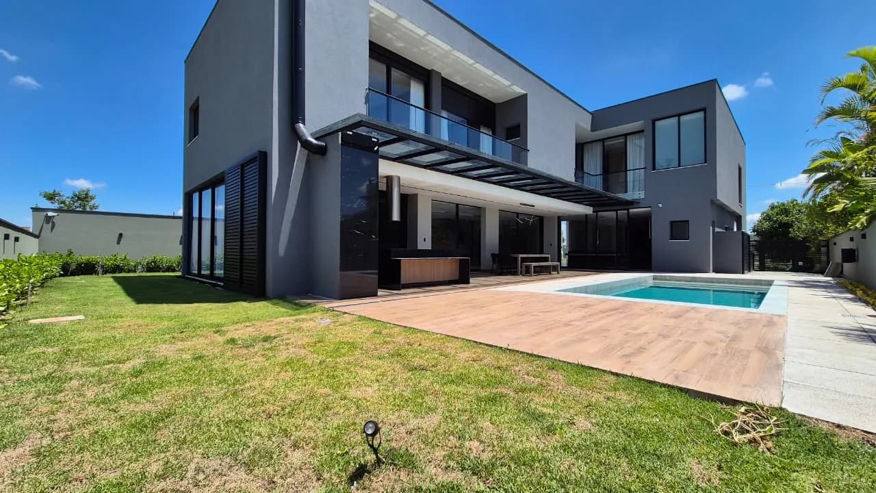Casa No Residencial Campo de Toscana Em Vinhedo