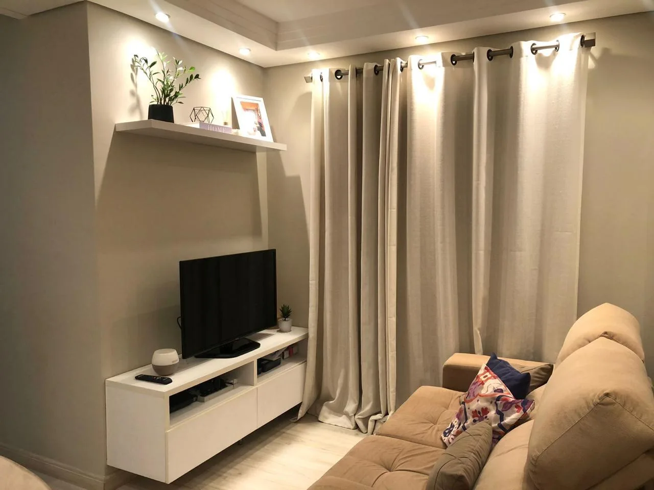 Apartamento 2 Quartos No Jardim Myrian Com Semi Mobiliado Pronto Para Morar