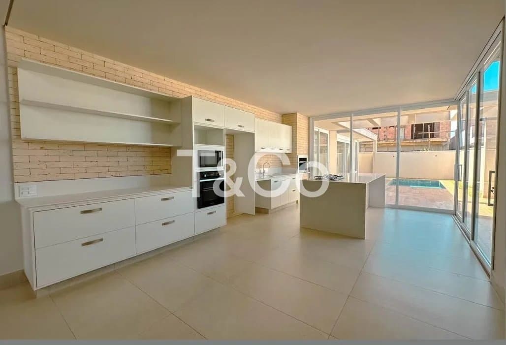 Casa Térrea de Luxo À Venda No Cond. Santorini Com Piscina