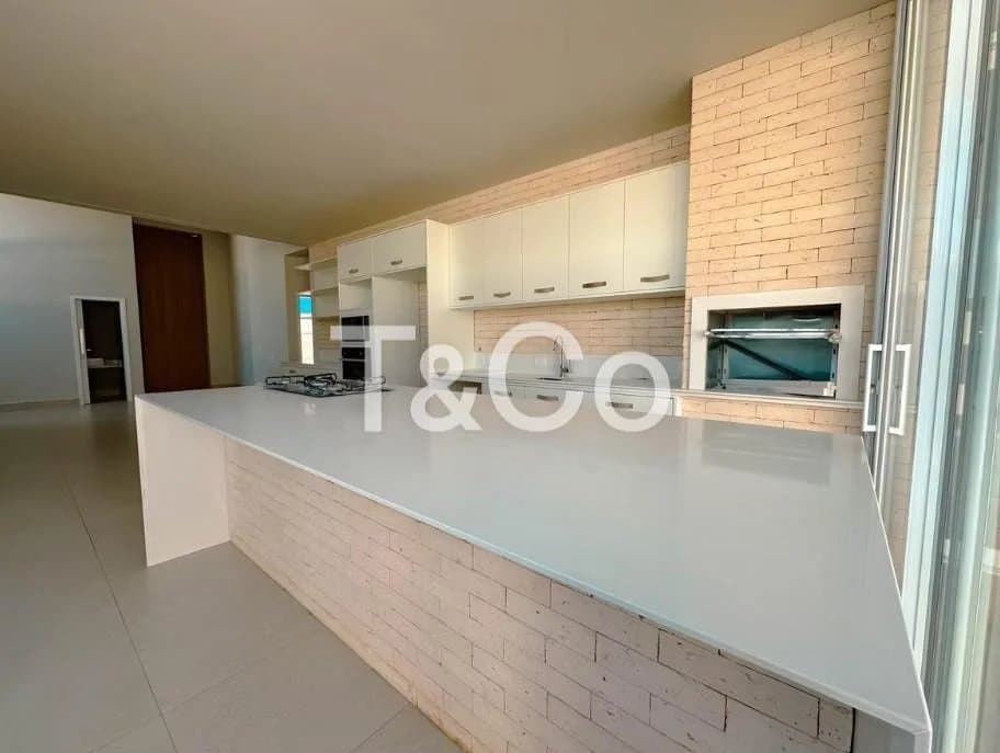 Casa Térrea de Luxo À Venda No Cond. Santorini Com Piscina