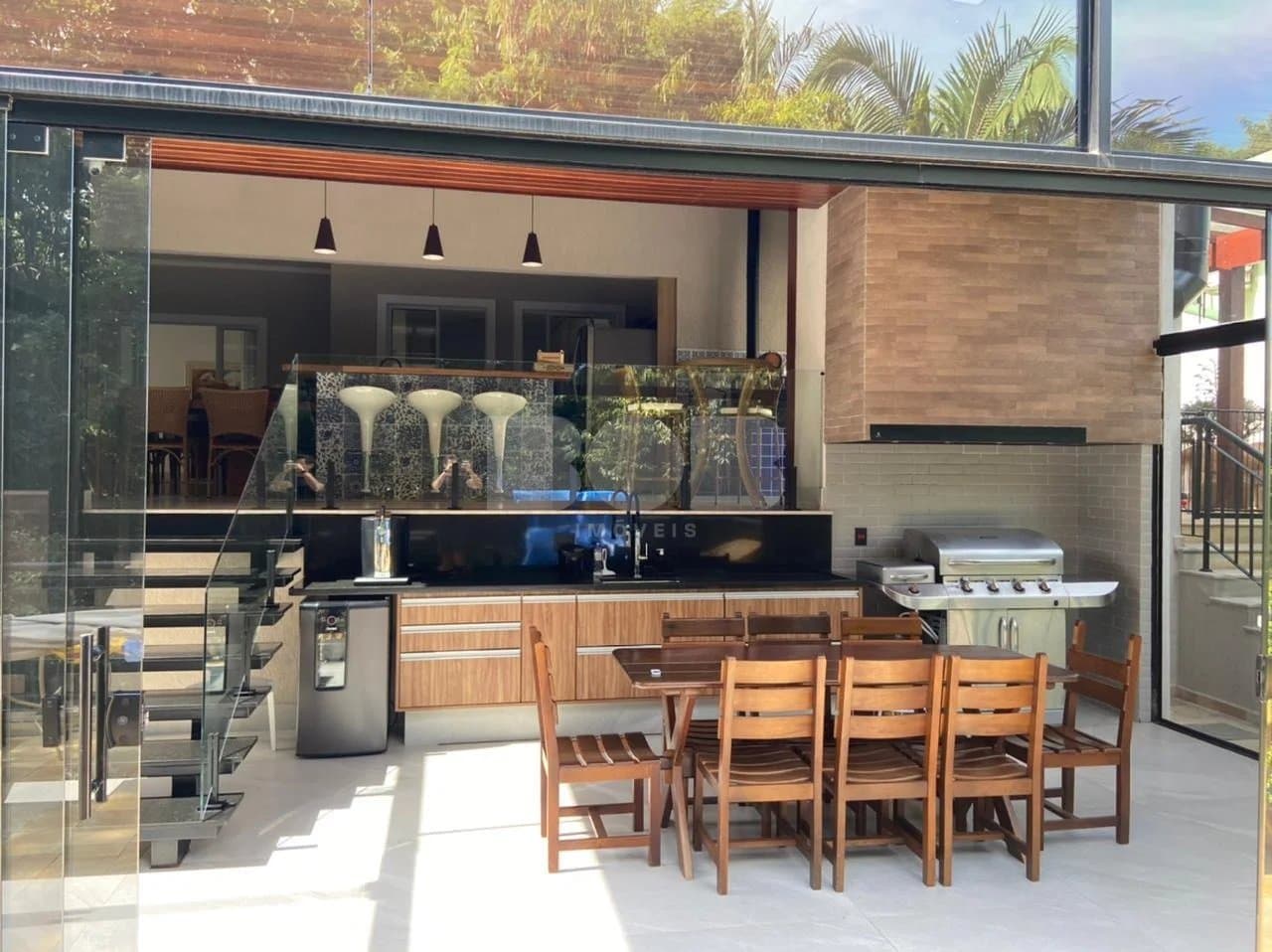 Casa 5 Suítes Em Alphaville Campinas Com 11 Garagens