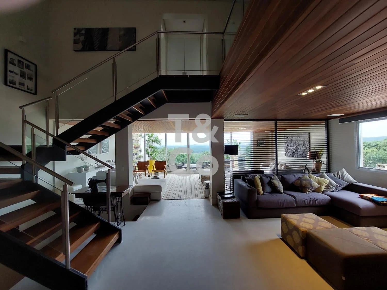 Casa Contemporânea À Venda No San Conrado Com Linda Vista