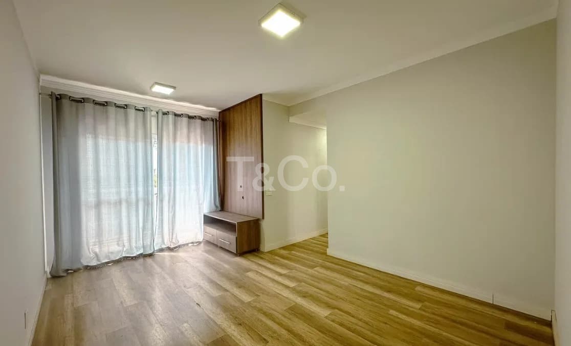 Sala de estar - Apartamento de 3 Dormitórios Com Suíte e 2 Vagas - Condmínio Completo