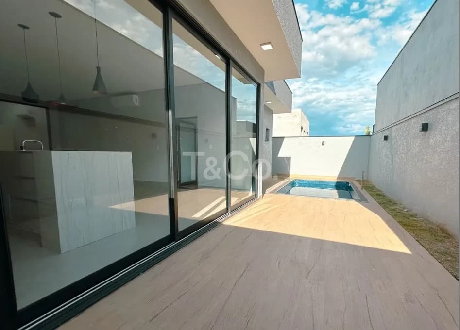 Casa À Venda Luxuosa e Térrea No Exclusivo Condomínio Santorini, Paulínia