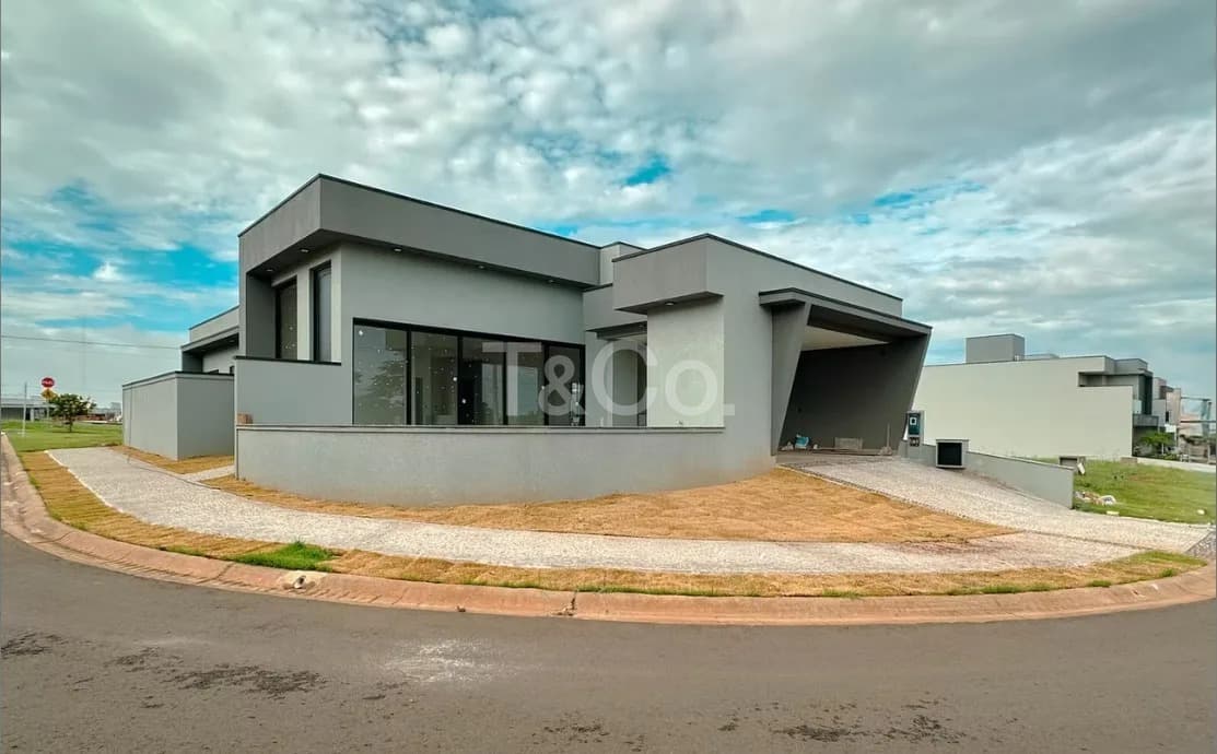 Casa Térrea À Venda No Condomínio Santorini Com Piscina Em Paulínia