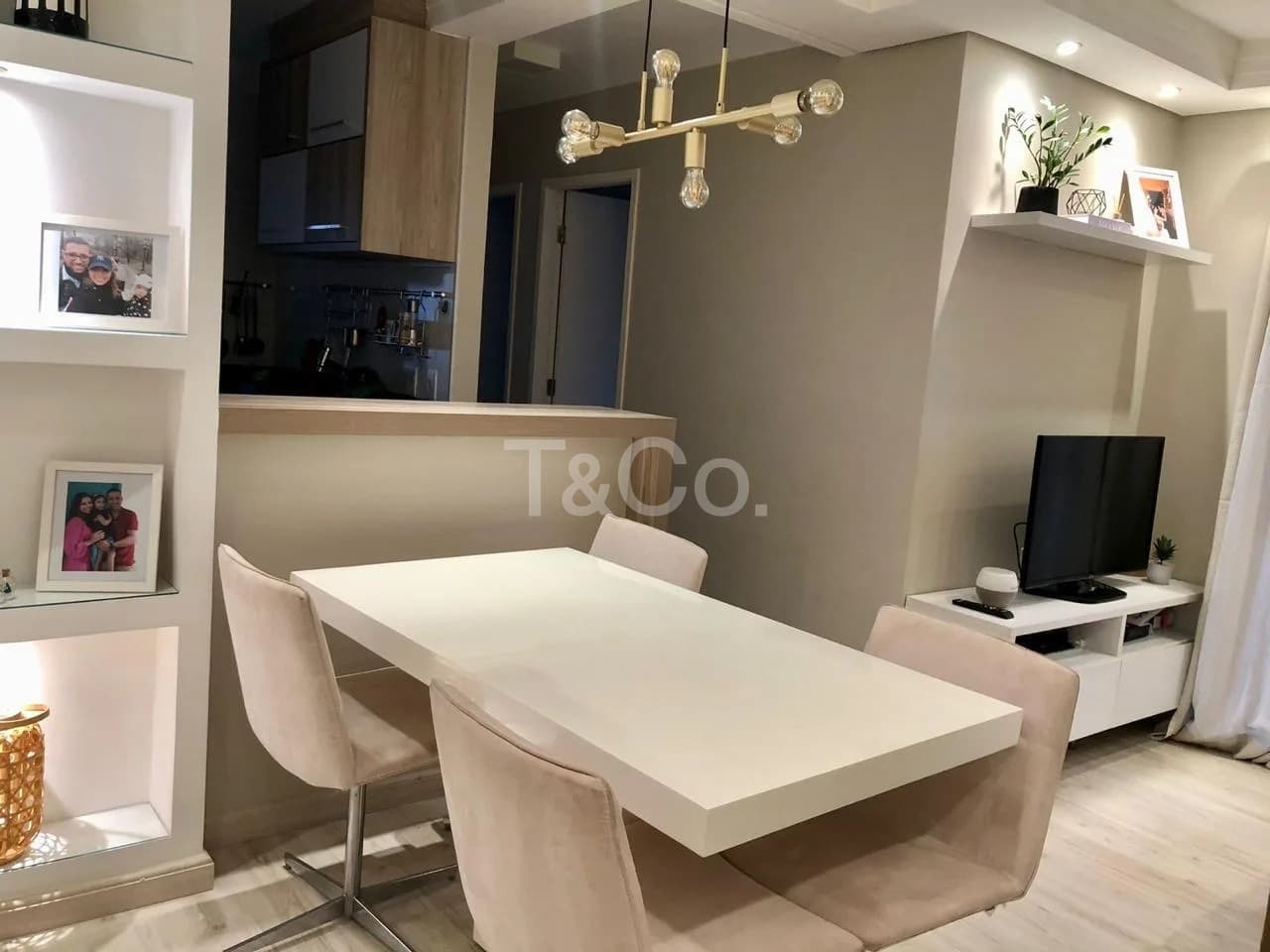Apartamento 2 Quartos No Jardim Myrian Com Semi Mobiliado Pronto Para Morar