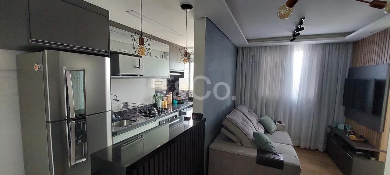 Apartamento 2 Quartos Em Paulínia, Último Andar e 2 Vagas