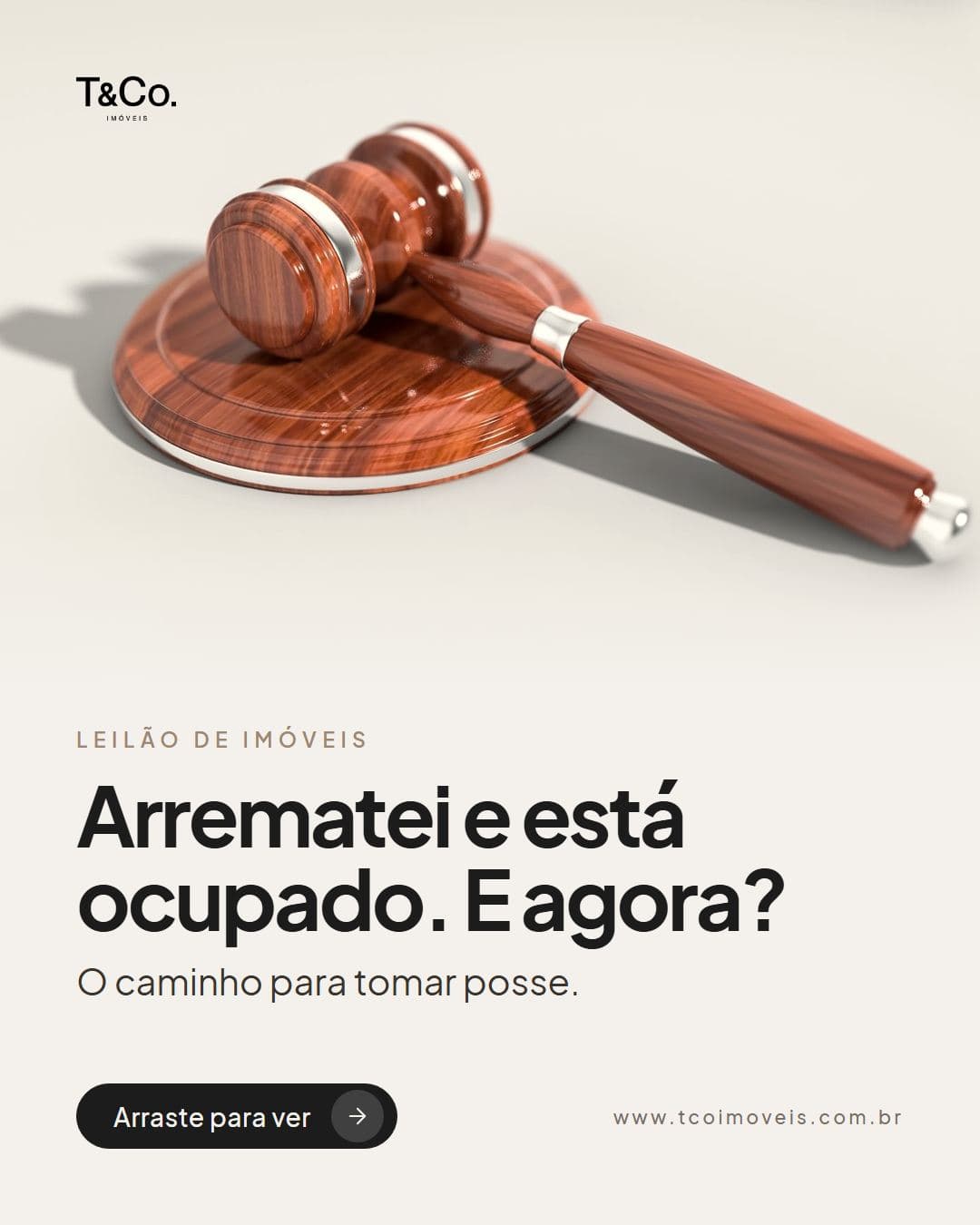 Arrematei o imóvel e ele está ocupado. E agora? 🏠⚖️
1️⃣ Não force a entrada. Trocar a fechadura ou tirar o ocupante po