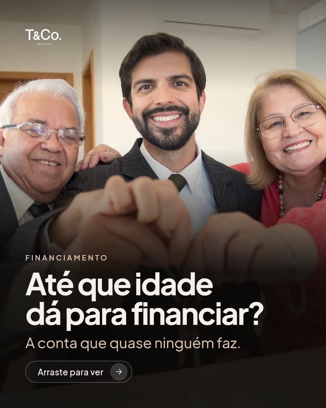 Até que idade dá para financiar um imóvel? 🏡🔑
Na maioria dos bancos, como a Caixa, a idade do comprador mais velho so