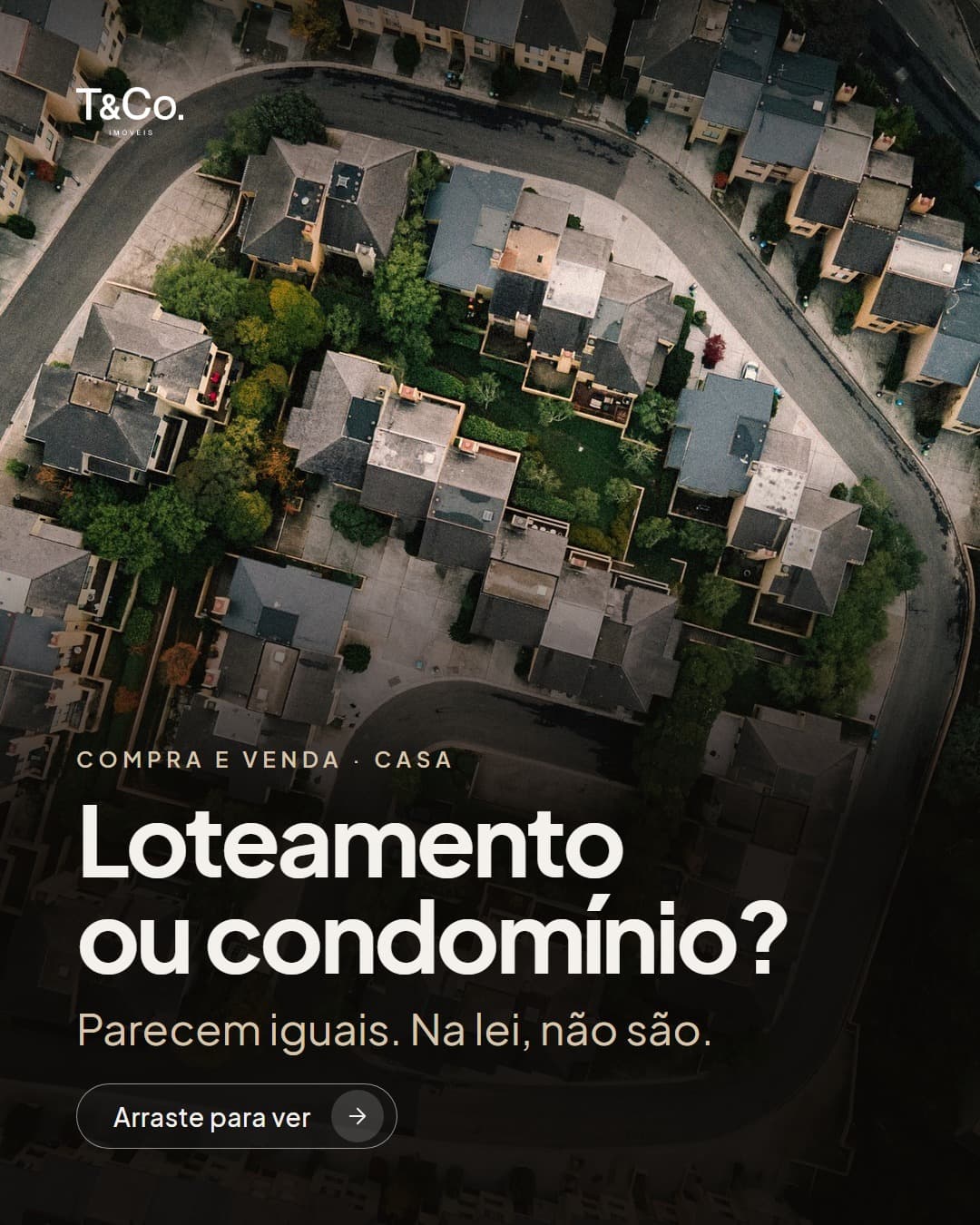 Loteamento fechado e condomínio fechado parecem iguais: portaria, muro e casas. Na lei, não são. 🏡
🏘️ Condomínio fech