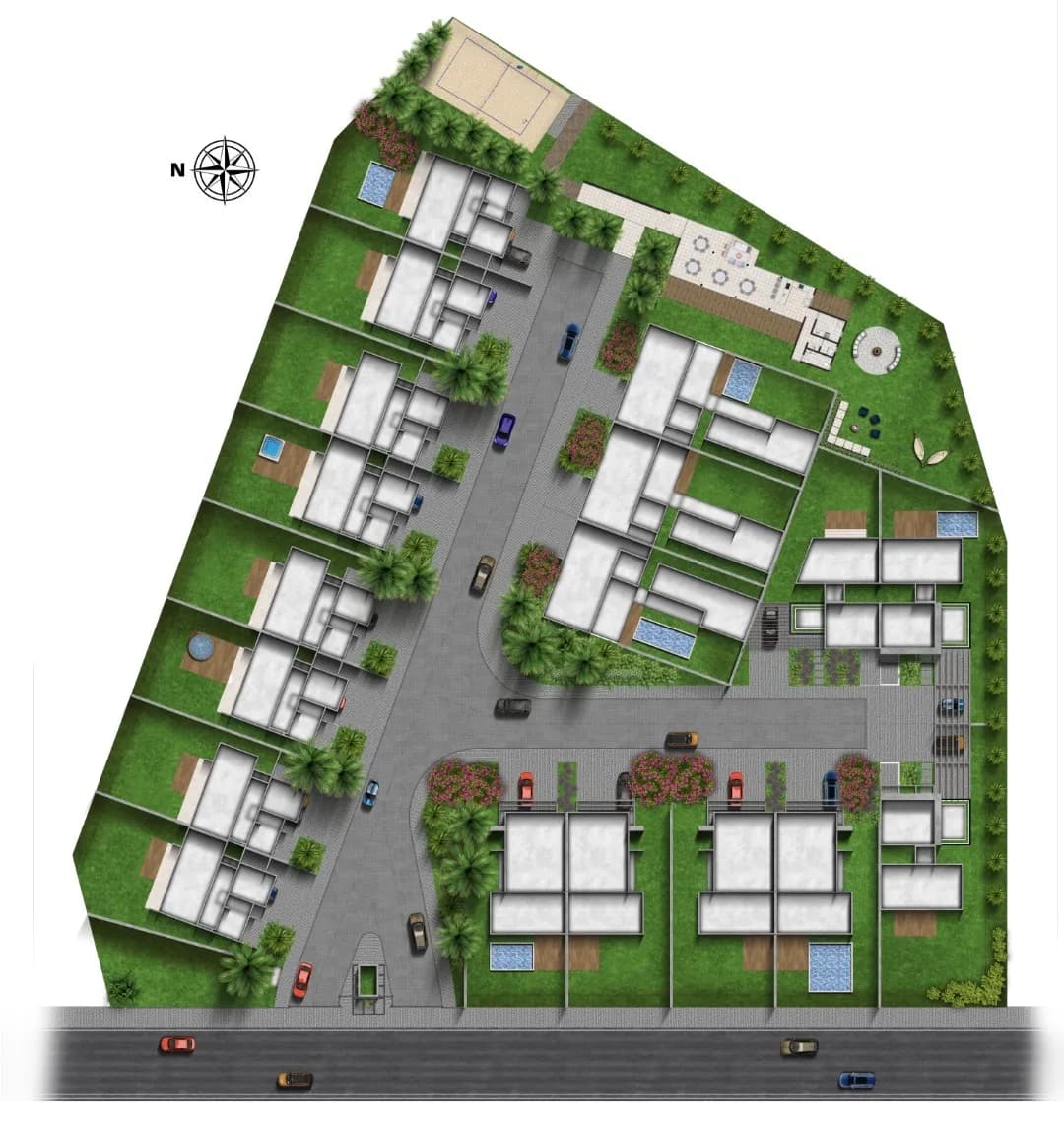 Village Sainte Hélène em Ville Sainte Hélène, Campinas, planta 1