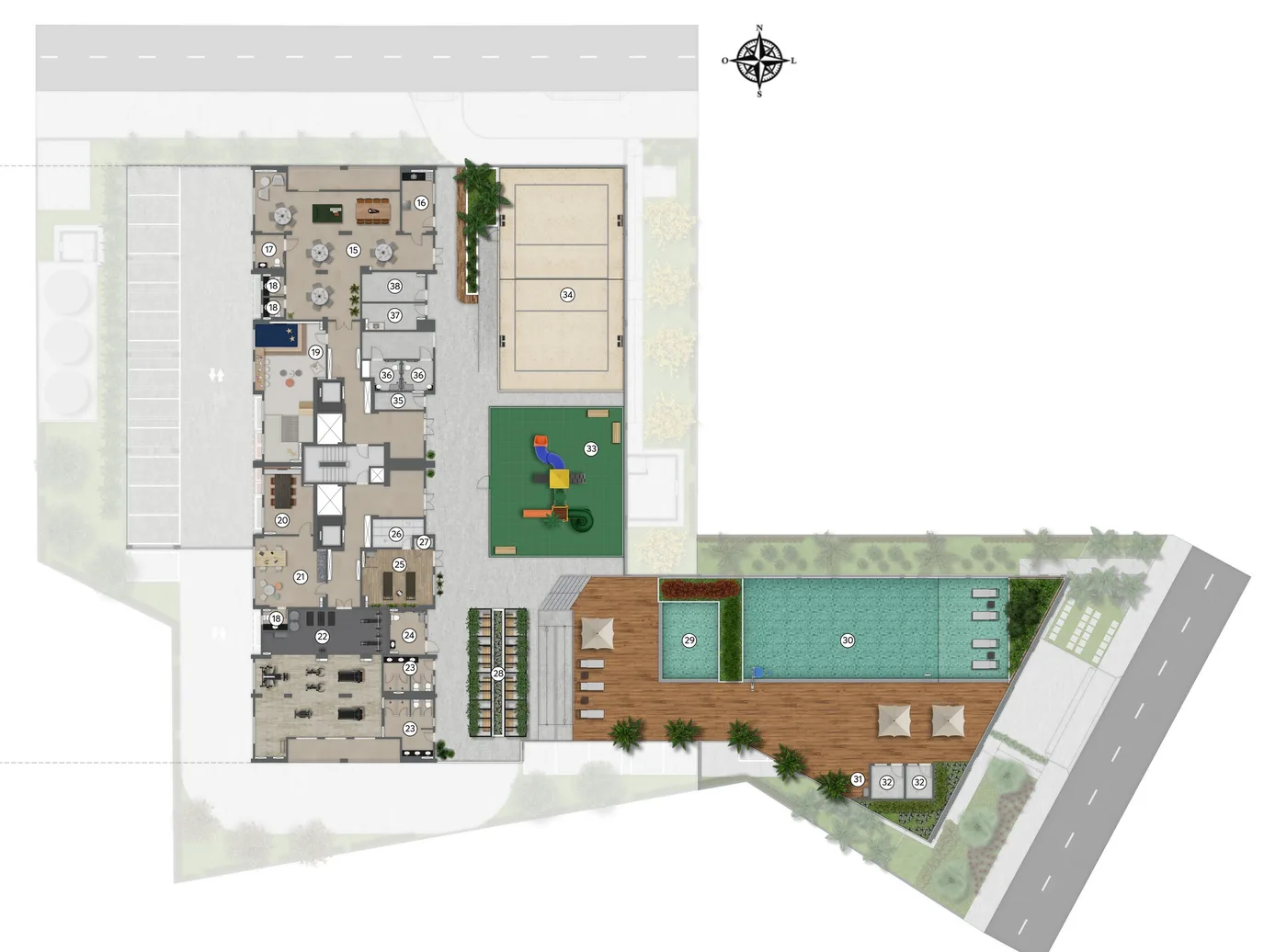 Sensia Taquaral em Jardim Nossa Senhora Auxiliadora, Campinas, planta 1