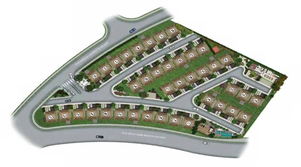 Ares Home em Sousas, Campinas, planta 1