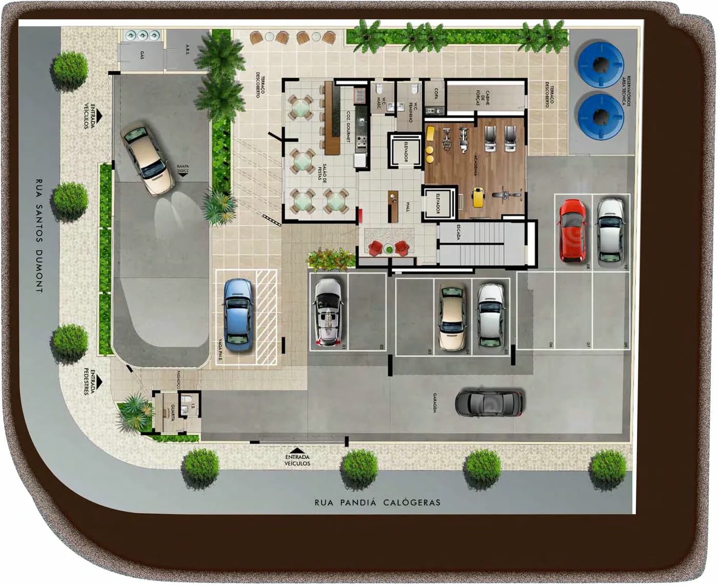Marienplatz Residence em Cambuí, Campinas, planta 1