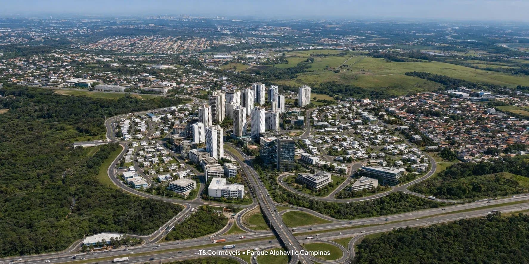 Parque Alphaville Campinas em Parque Flores, Campinas